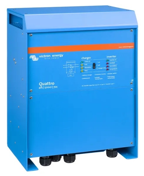 Menič Victron Quattro 48V 15000VA/200A-100A/100