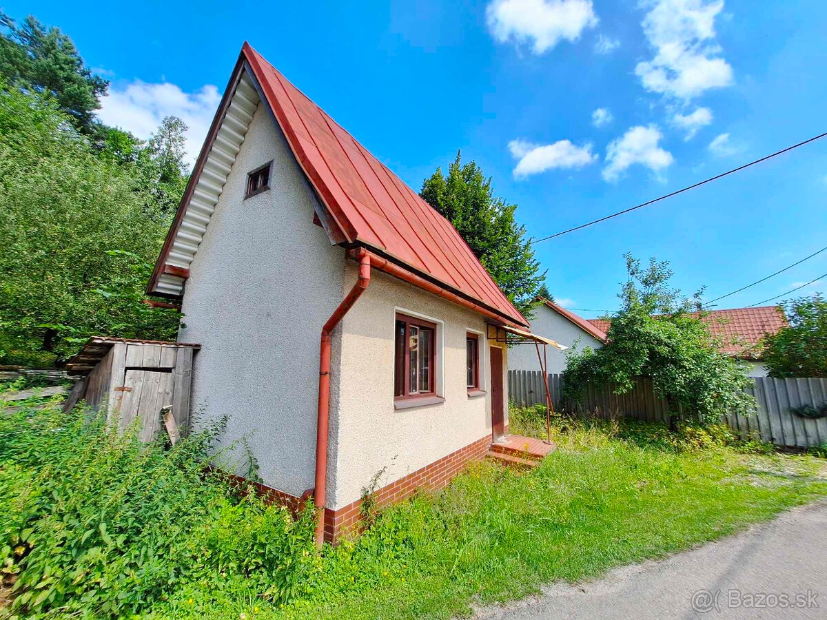 DOMČEK / MUROVANÁ CHATA, PAPRADNO, NA PREDAJ