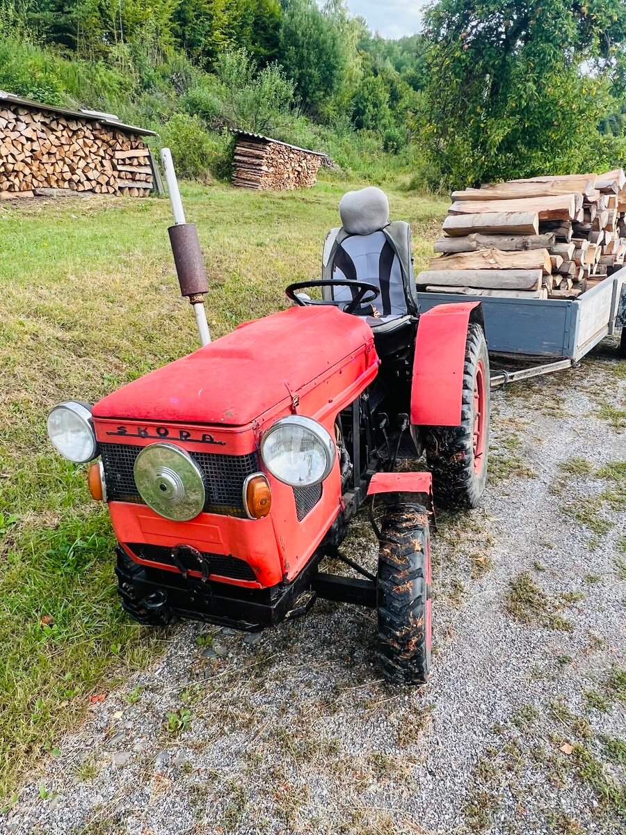 PREDÁM domácky robený malotraktor