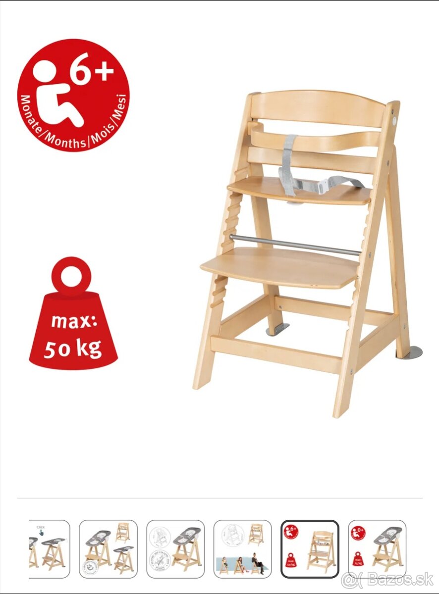 Detská jedalenska stolicka Roba