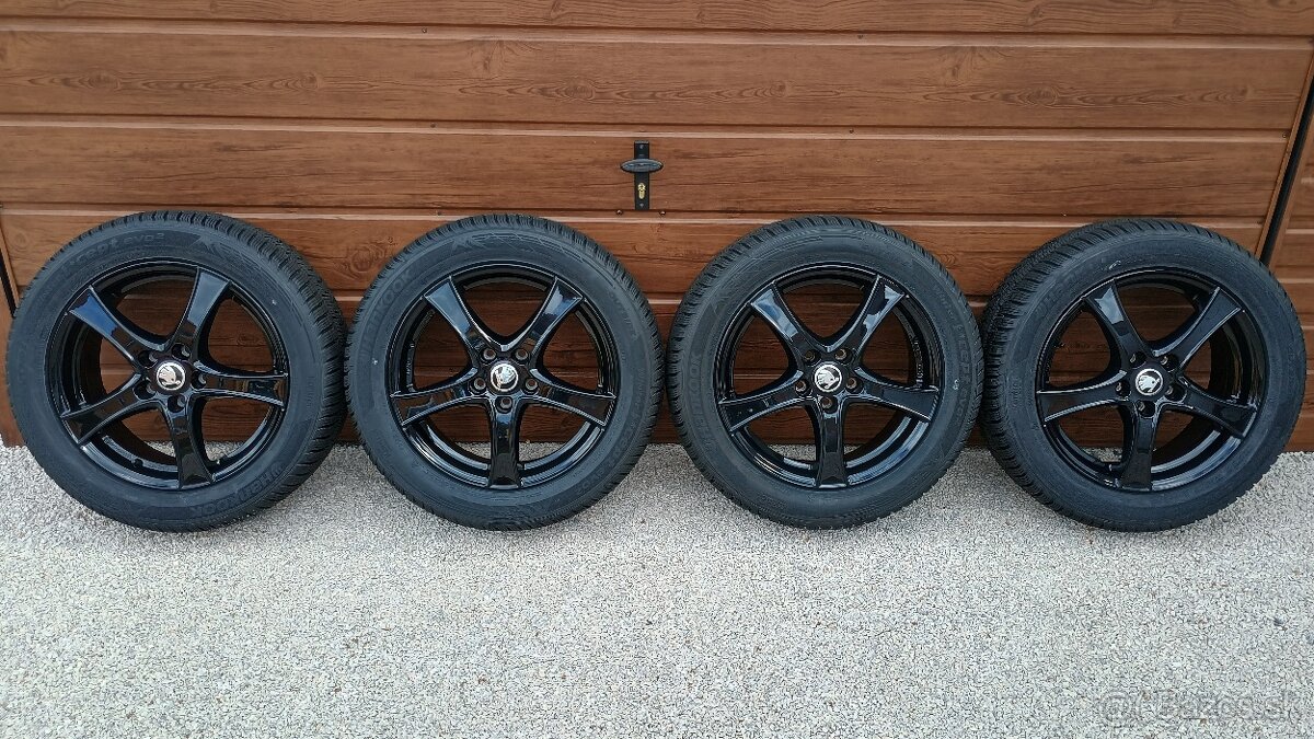 Zimná sada kolies Škoda Superb 3, 5x112 R17