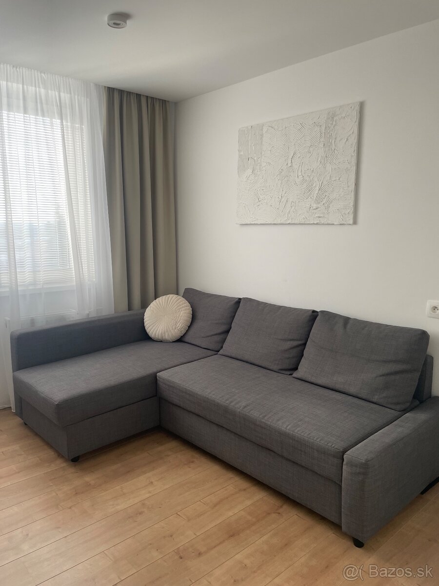 Rohová rozkladacia pohovka s úložným priestorom IKEA