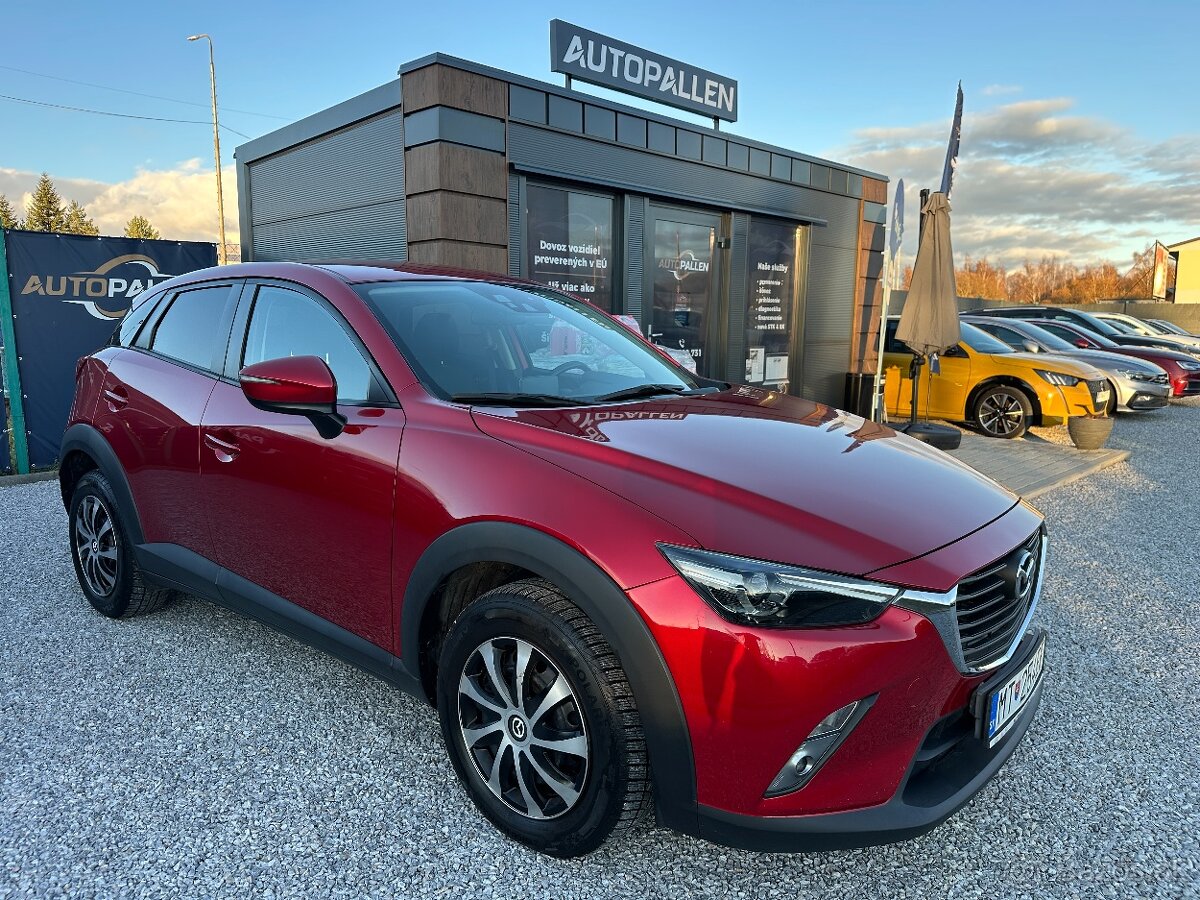 Mazda CX-3 2.0i Skyactive-rv:2017--138tis km--1.maj--kup.SK-