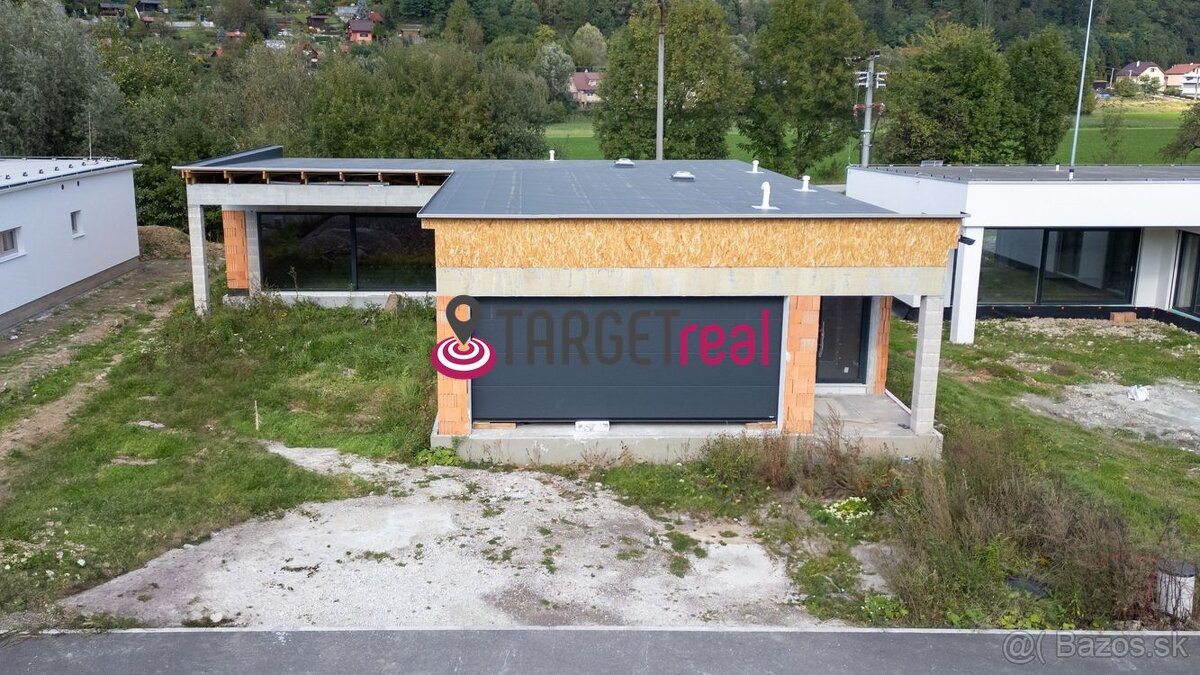 Exkluzívna novostavba 4-izbového bungalovu s dvojgarážou – T
