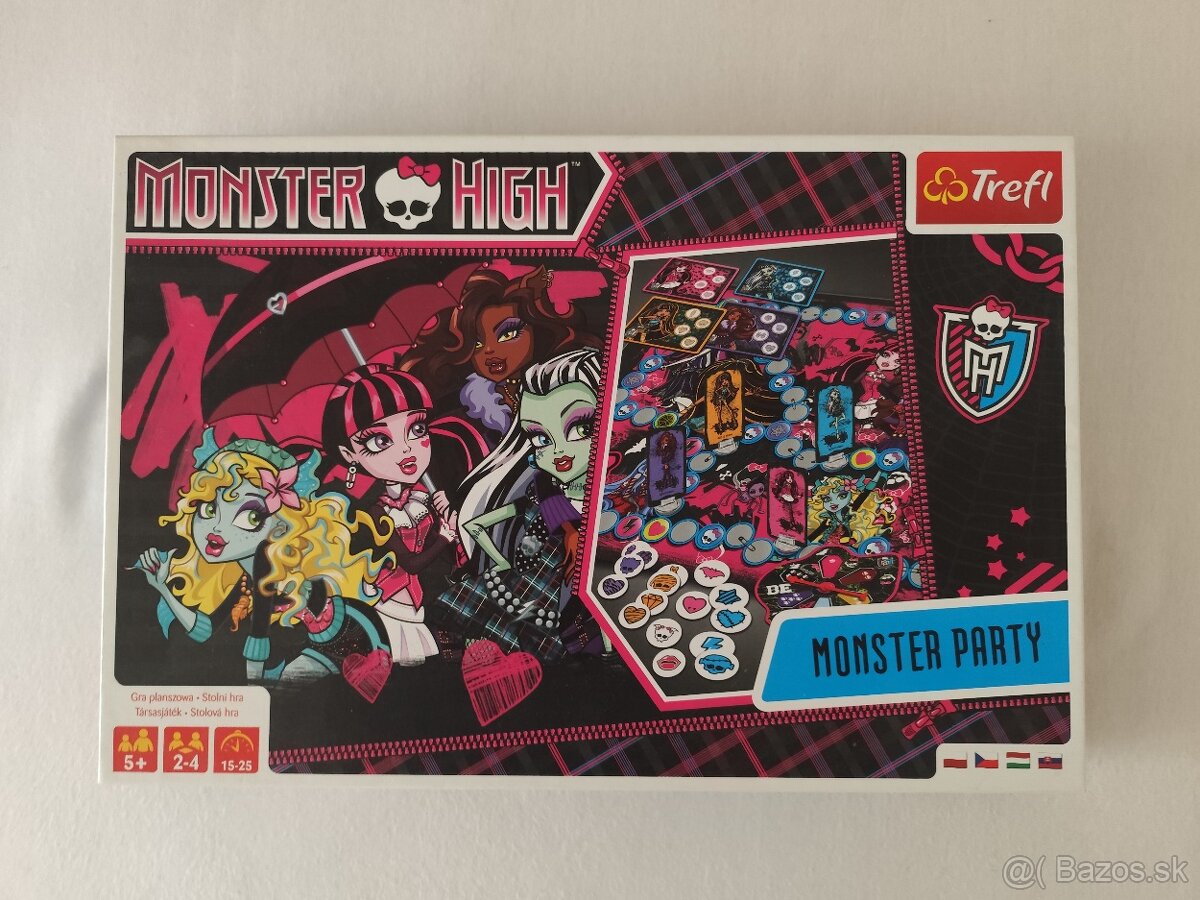 Monster High hra Monster Party