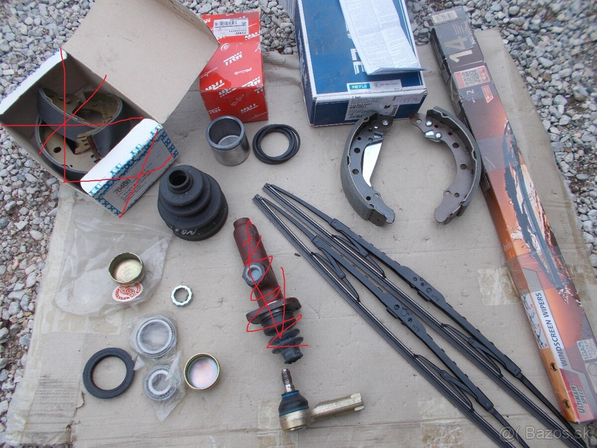 Predam pre Favorit nov gul cap lozis kolesa Audi 80 brzdy