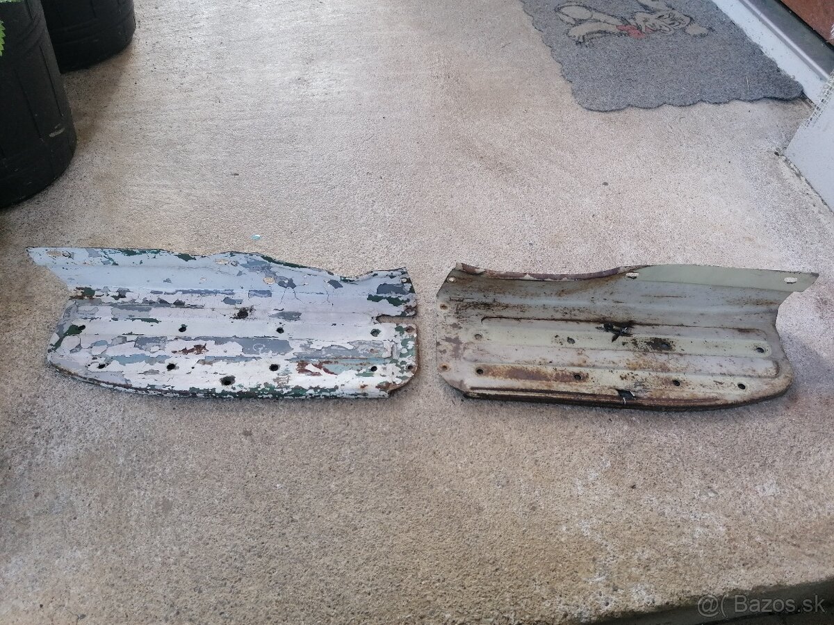 Predám spodné plechy na Jawa 20, 05 pionier