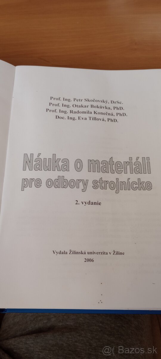 Náuka o materiáli pre strojnícke odbory
