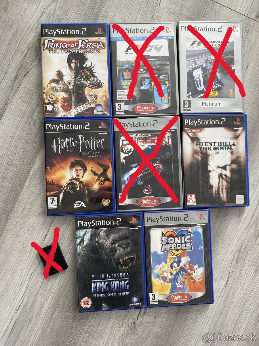 Playstation 2 hry + Playstation 1 hry