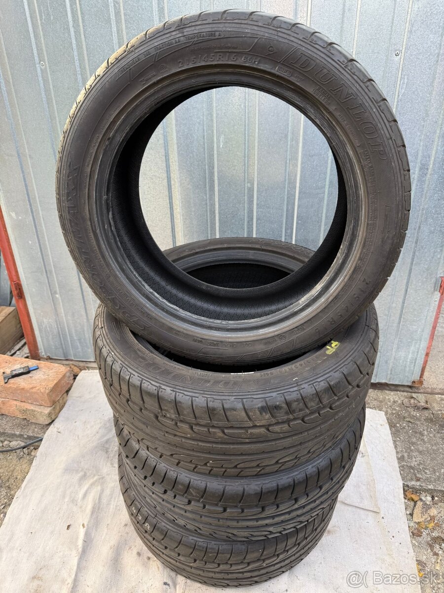 Letné pneumatiky Dunlop 215/45 R16
