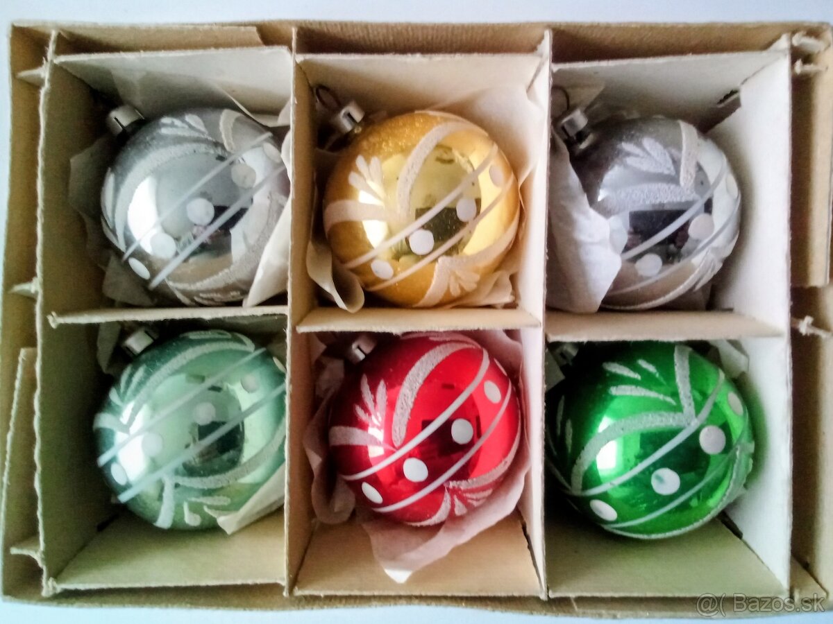 Vánoční, staré ozdoby - vianočné ozdoby