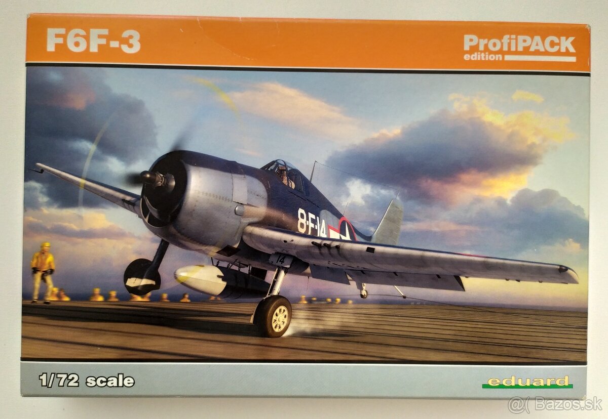Eduard stavebnica F6F-3, ProfiPACK edition 2019, 1/72