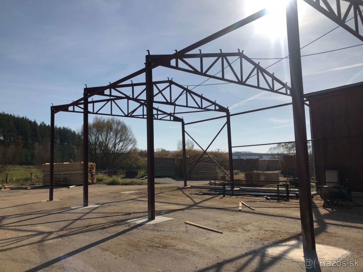 KONŠTRUKCIA HALY 10x 30x 6m