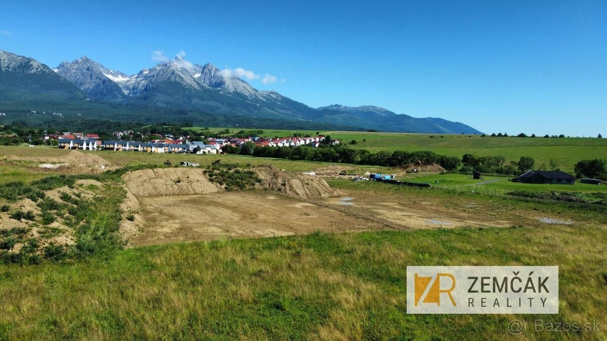 Rozsiahly stavebný pozemok - Vysoké Tatry, Krásne sady
