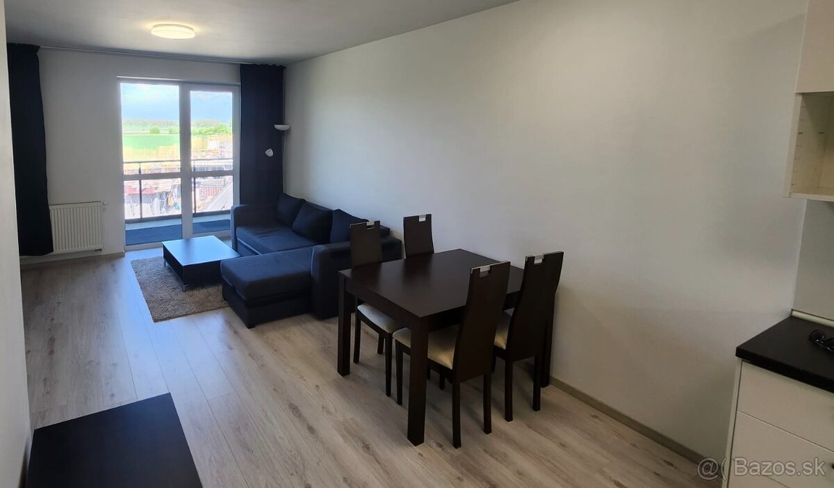 Novostavba - krásny slnečný 2 izbový zariadený byt