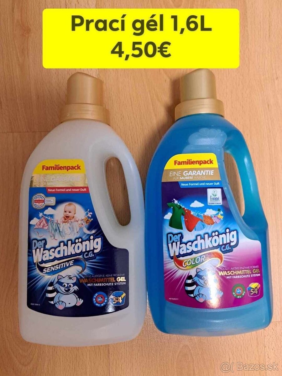 Prací gél