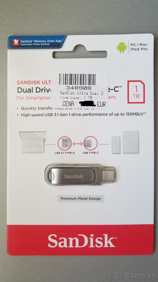 Predam 1TB Usb SanDisk 3.2