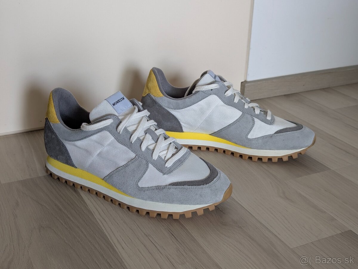 Novesta Marathon Trail White-Grey/ylw
