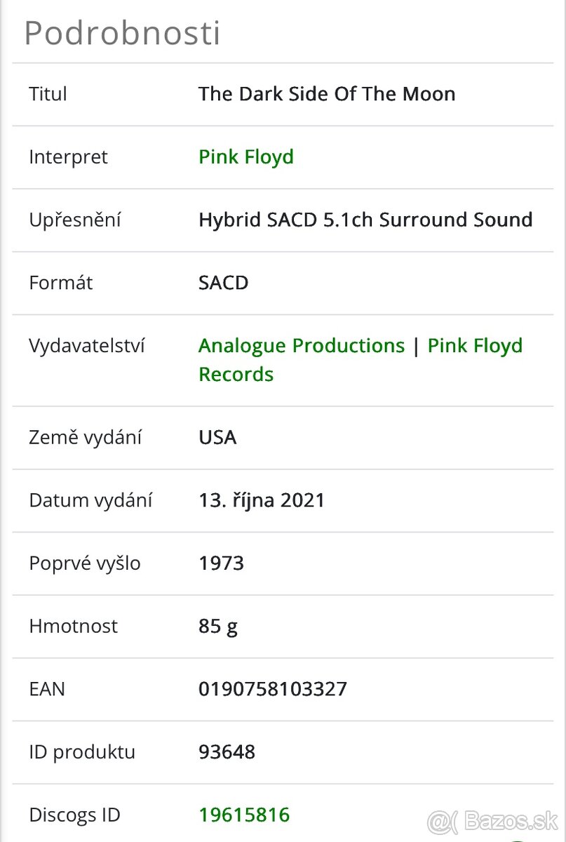 SACD PINK FLOYD TDSoTM