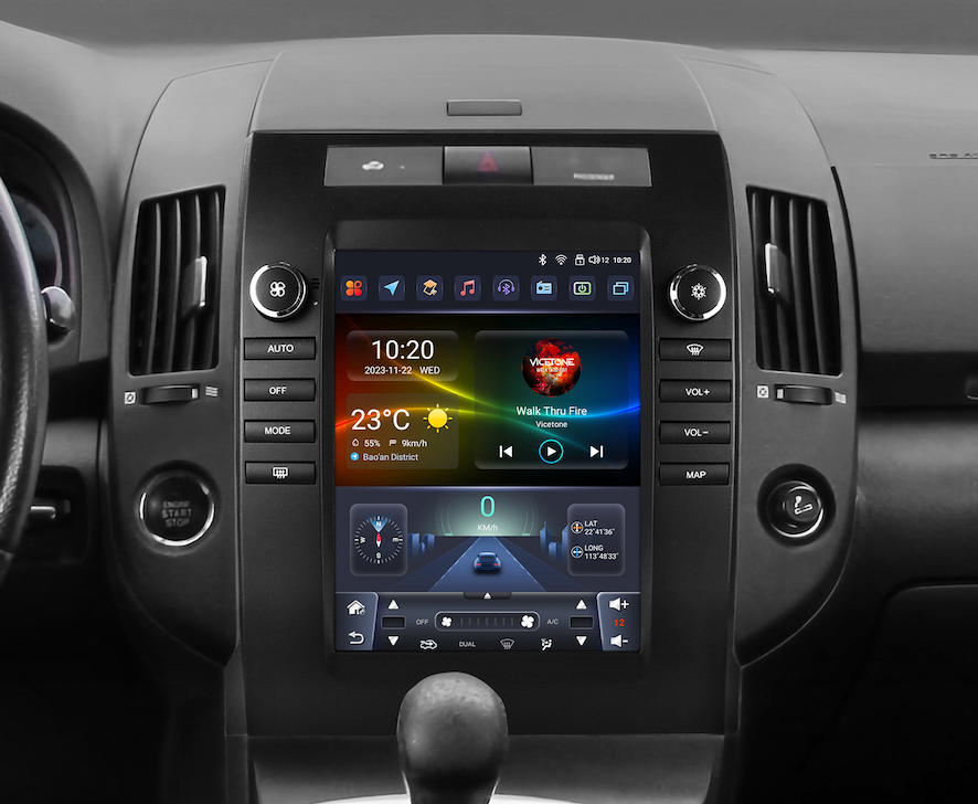 Smart Autorádio pre Toyota Corolla Verso