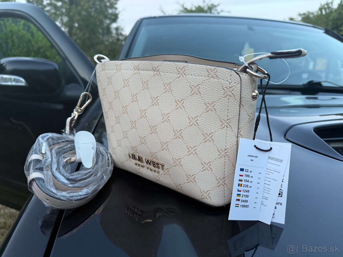 Nine west bezova kabelka, tasticka
