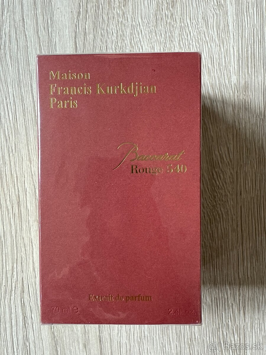 Baccarat rouge 540