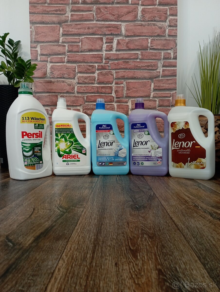 Ariel, Persil a Lenor