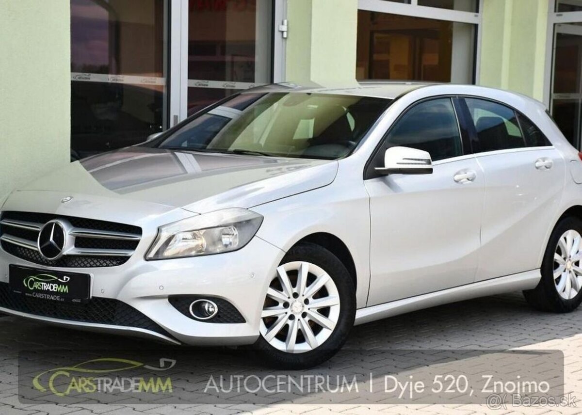 Mercedes-Benz Třídy A 180 VYHŘ. SEDAČKY PARK SENZORY 90 kw