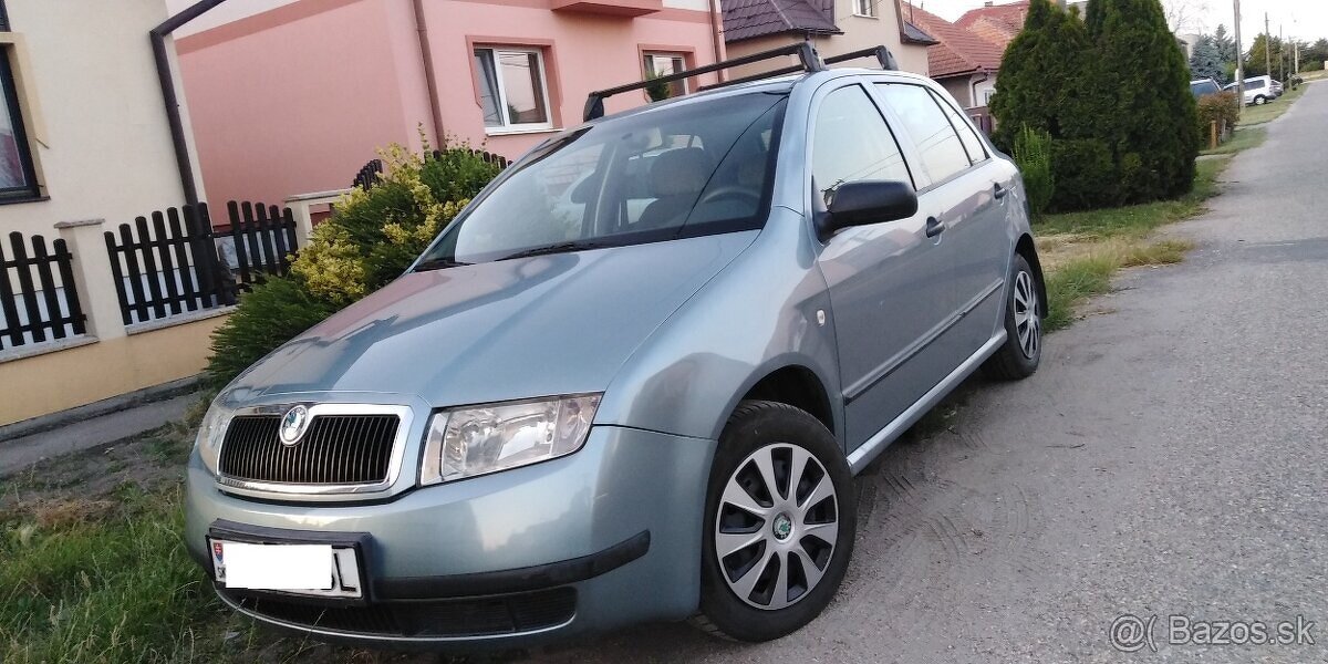 Škoda Fabia 1.4 MPI 50kW, STK 9/26,Serv.Kniha,r.11/2002