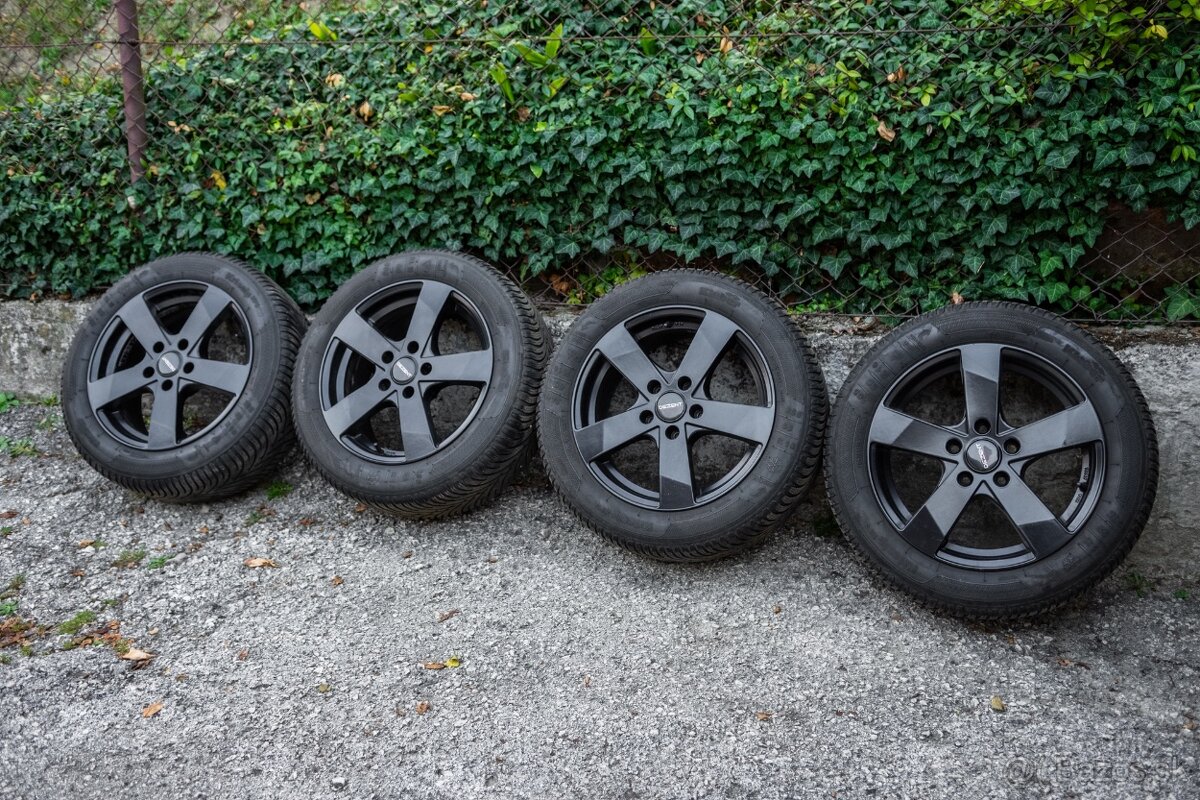 Disky DEZENT a zimné pneu 205/55 R16 7J ET40 5x112