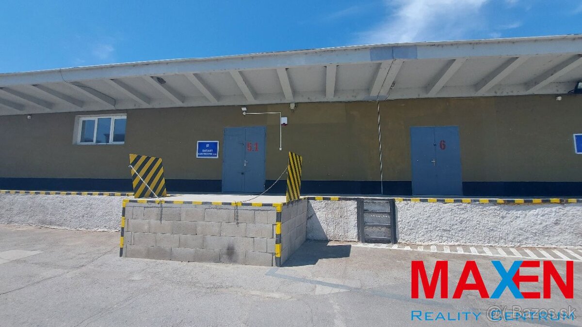 Sklad a prevadzkové priestory 400 m2 a 400 m2