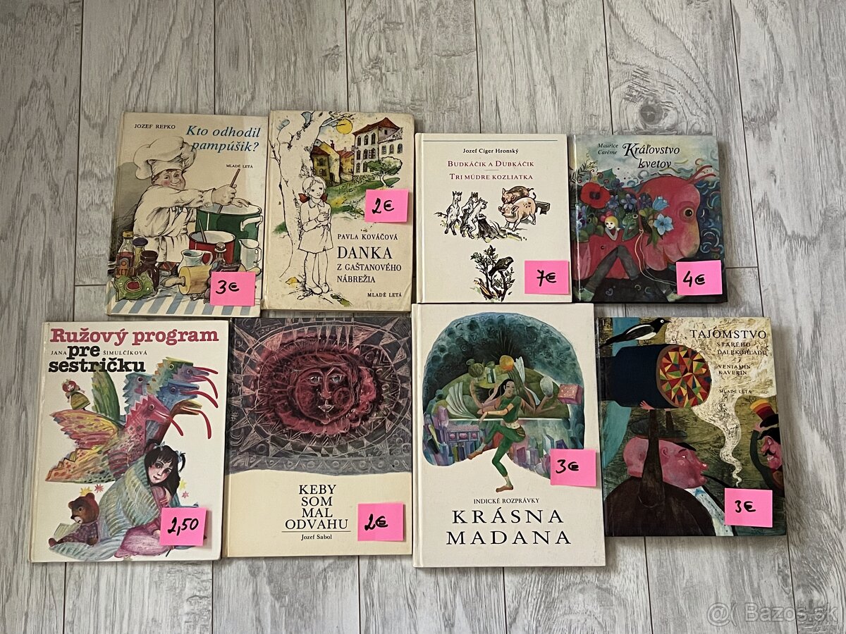 detské knihy - rôzne