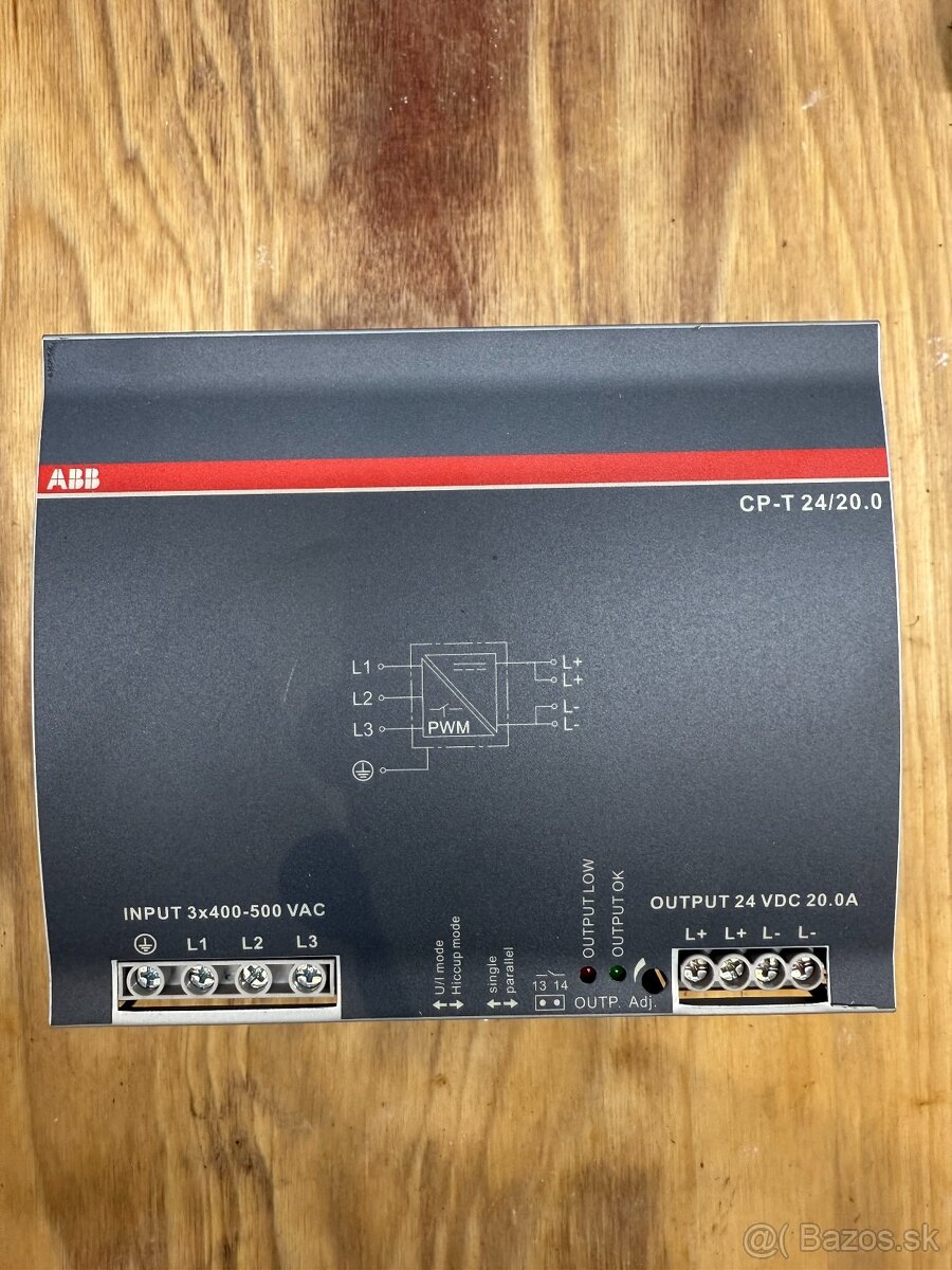 ABB zdroj CP-T 24V/20.0A - 3fázový