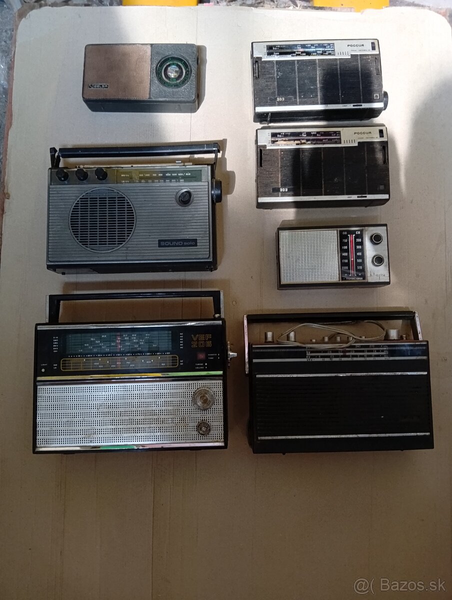 Predám retro rádia