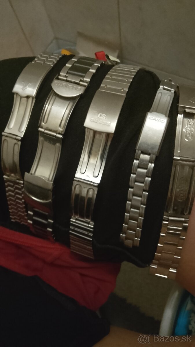 Náramky na hodinky Rolex,Casio,Swatch,Seiko