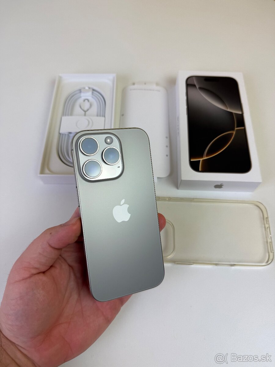Predam vymenim Iphone 16 Pro 256GB Natural Titanium
