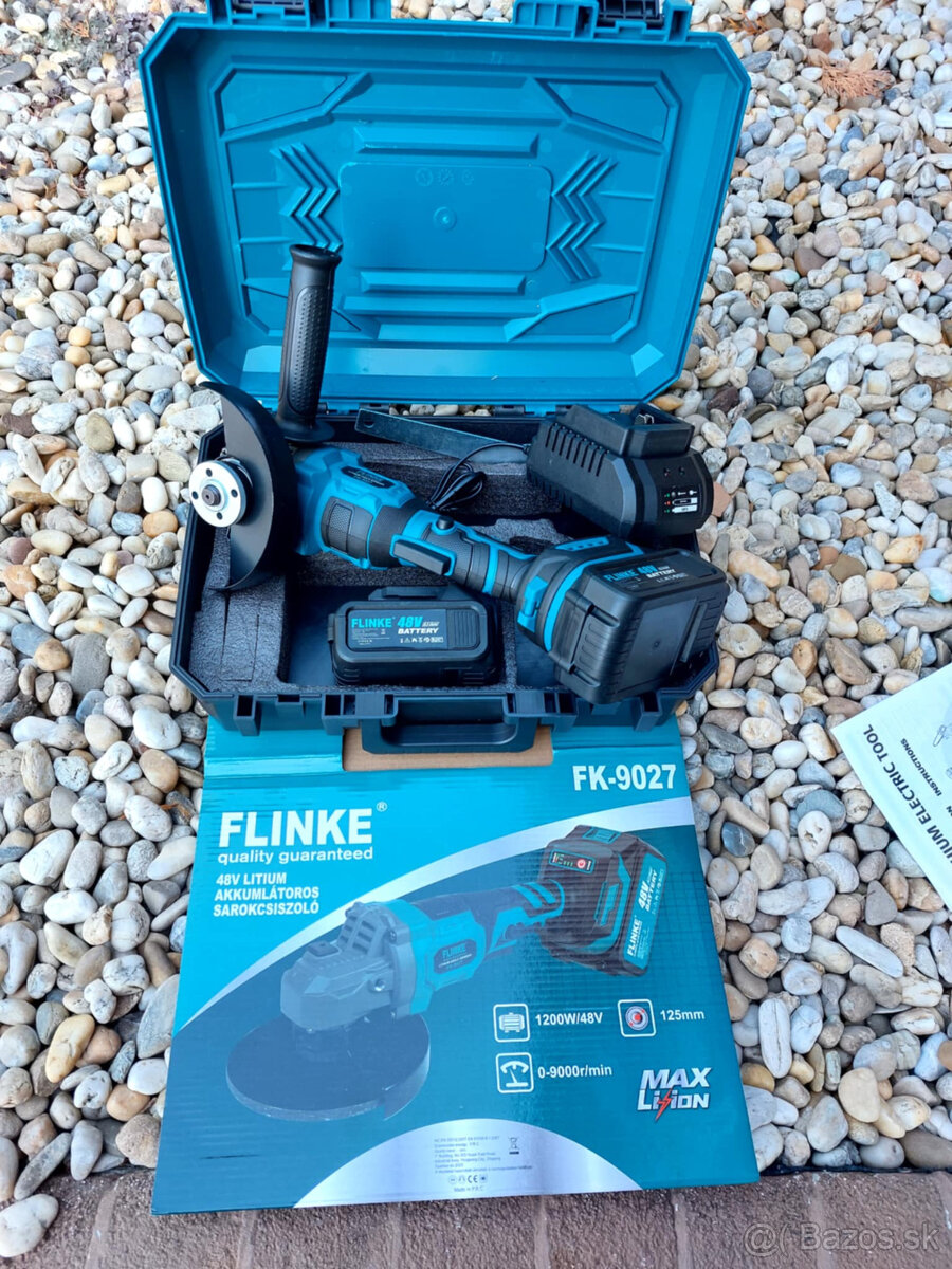 AKU flexa uhlová brúska 125mm 2x aku