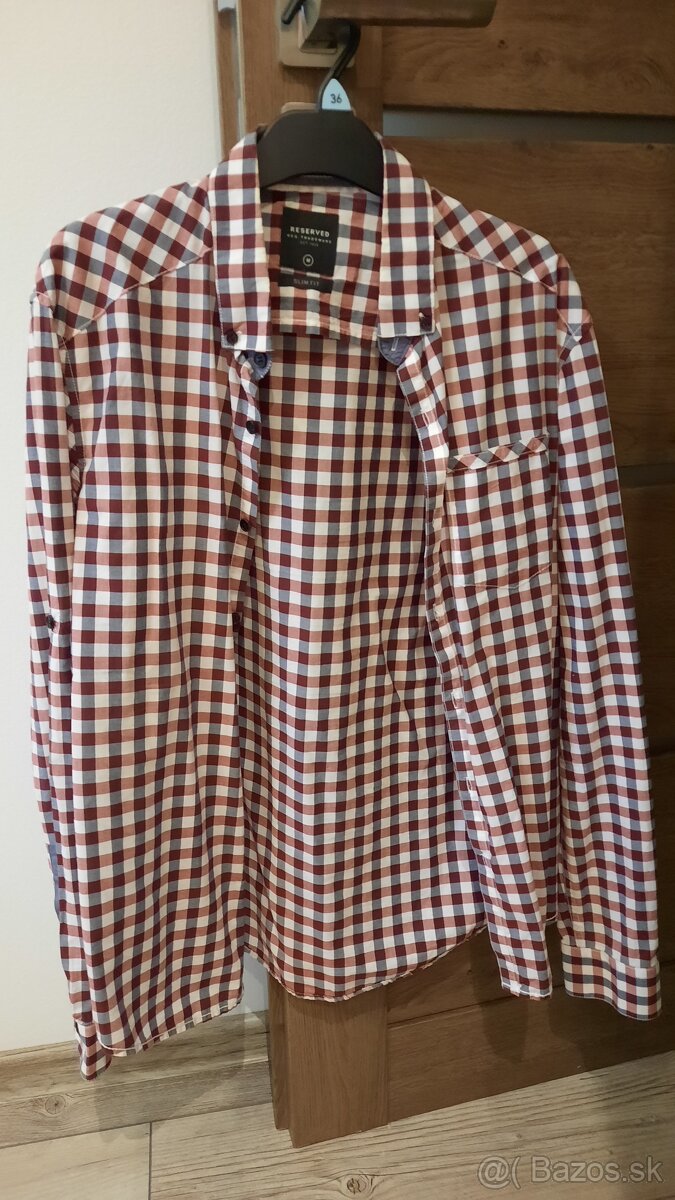 Košeľe chlapčenské rôzne - M a L