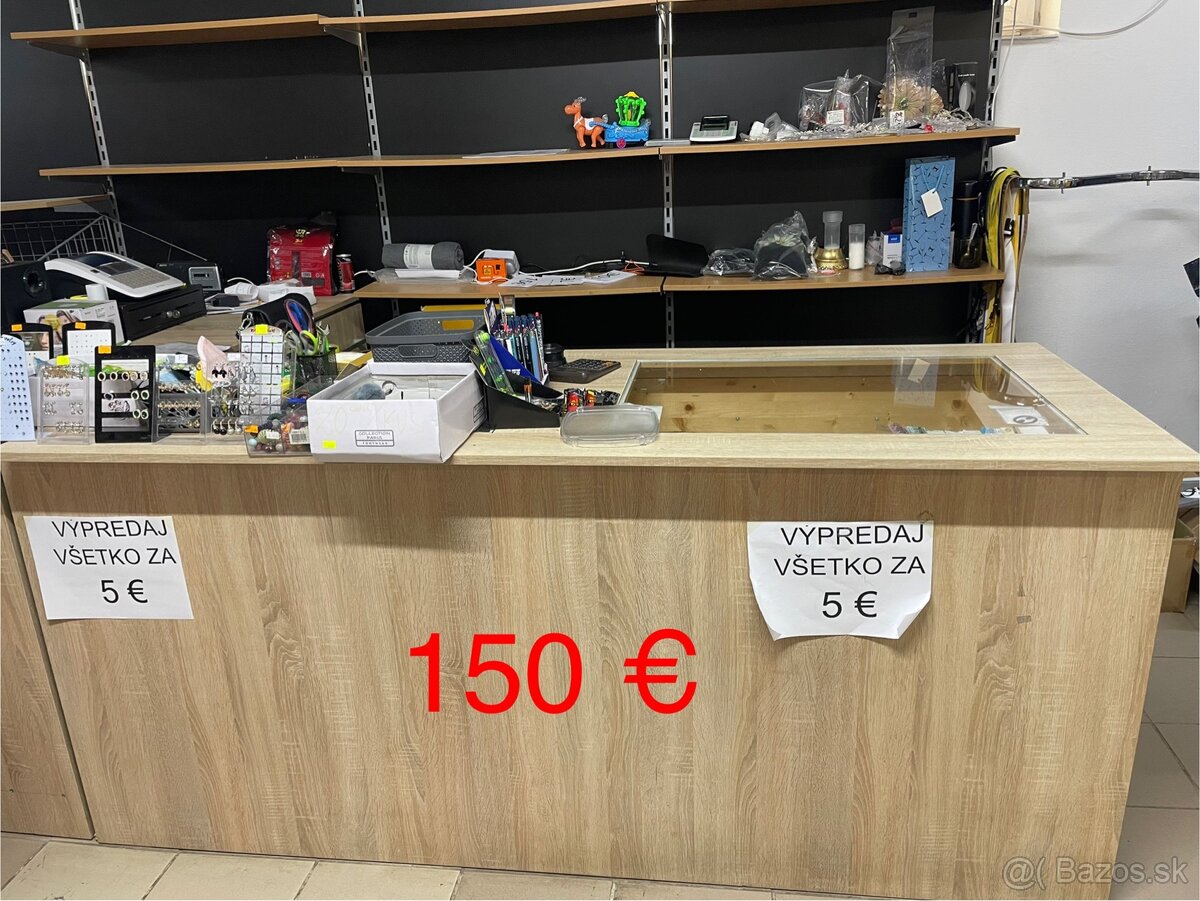 zrušiť obchod, predaj vsetko.