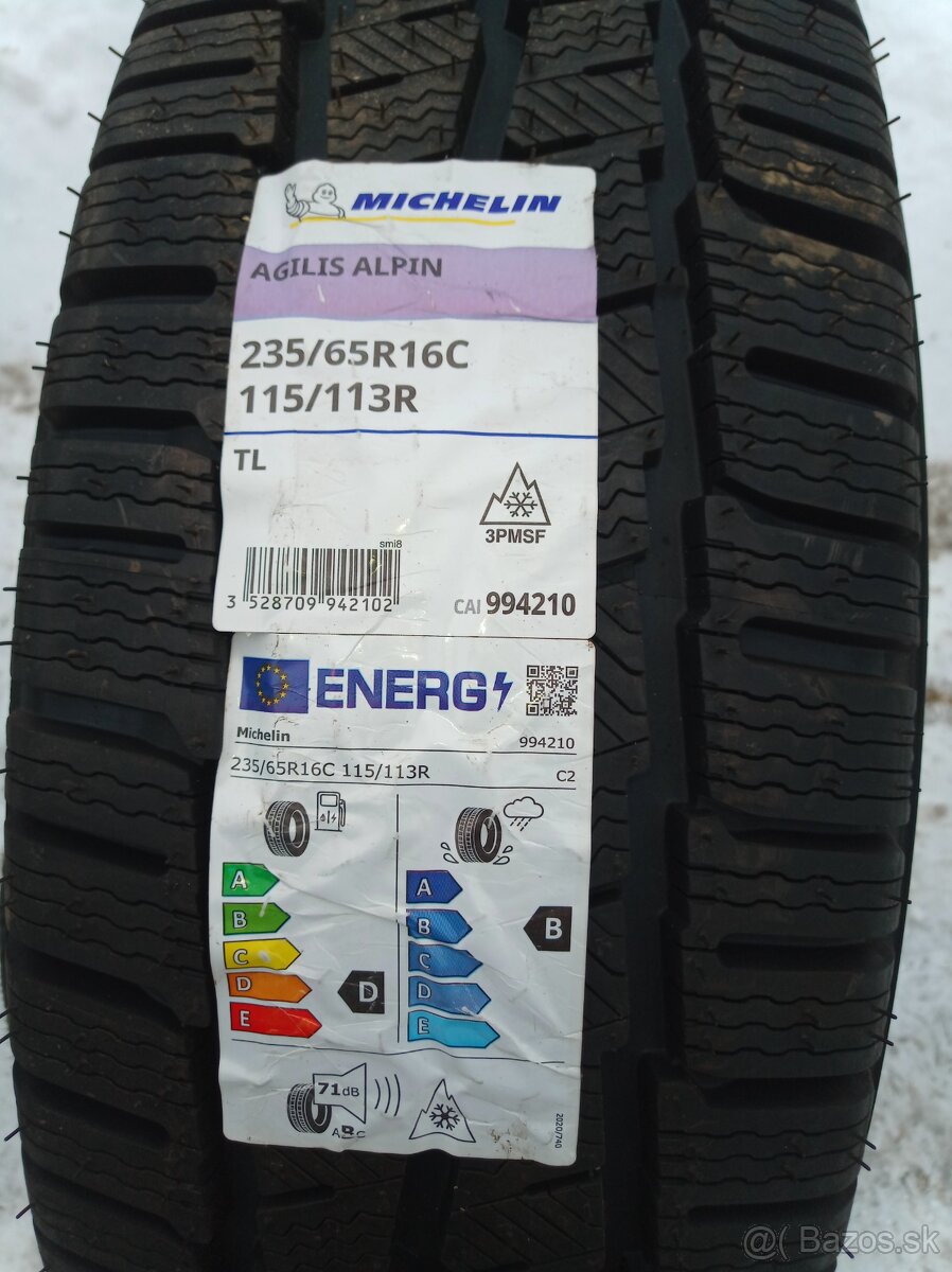 Zimné pneumatiky Michelin Agilis Alpin