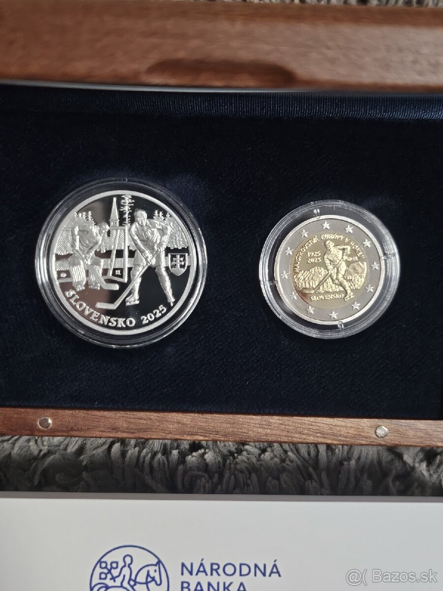 2€ Hokej 2025 Proof