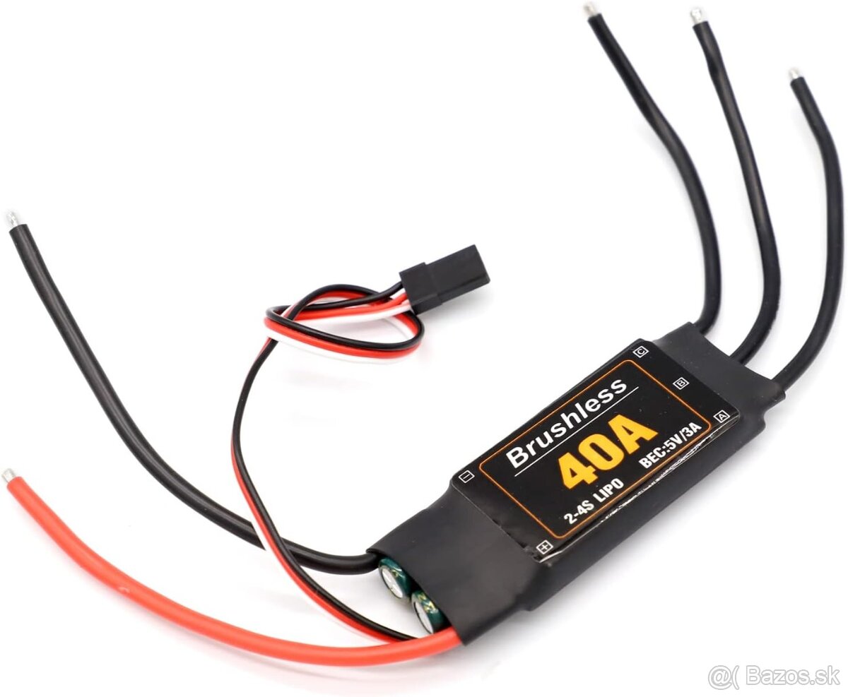 30A / 40A striedavé letecké regulátory ESC