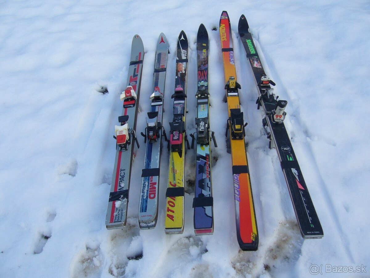 Predám lyže po lyžiarskej rodine.