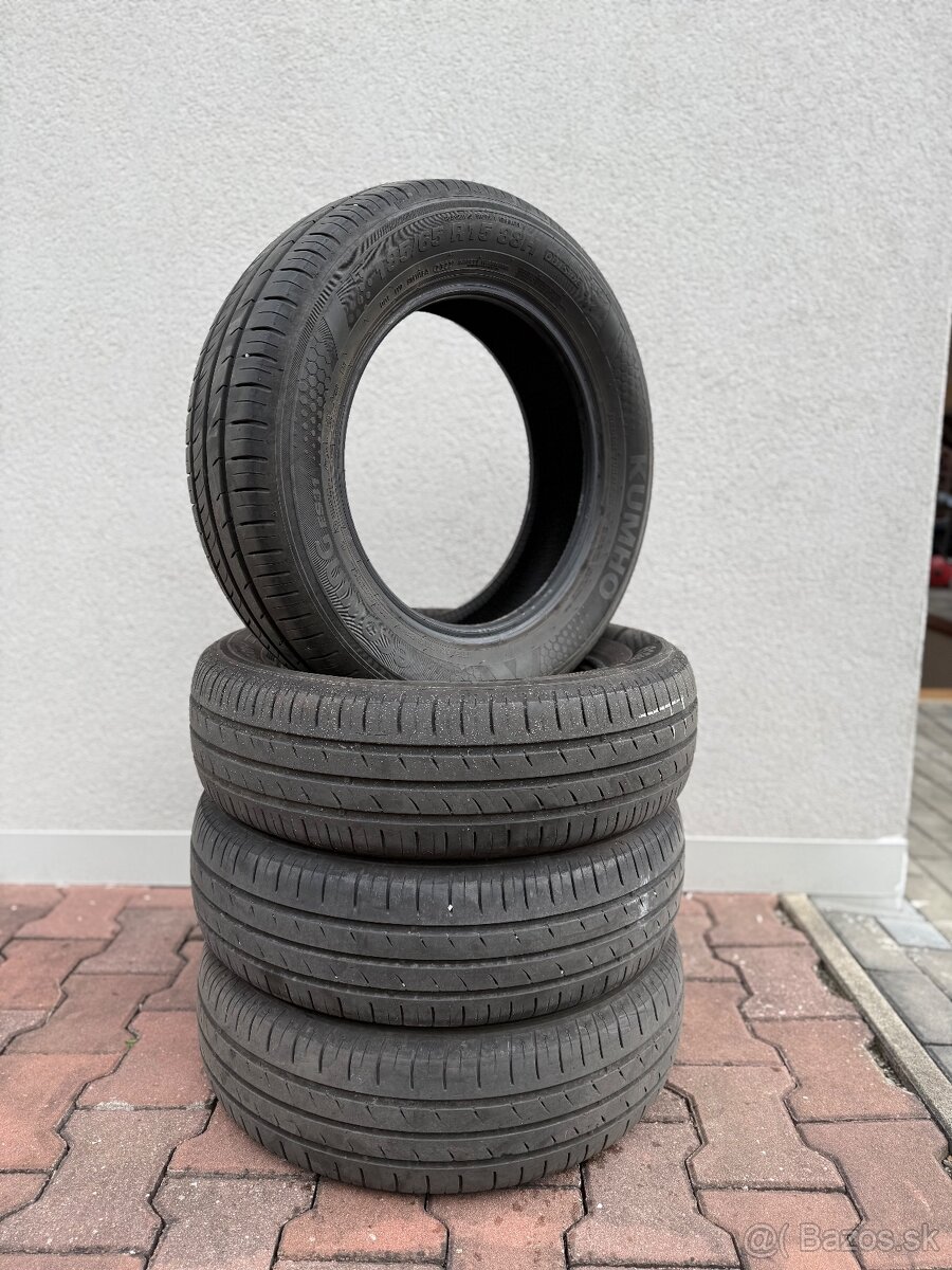 Predám letné pneumatiky KUMHO ECO 185/65 R15