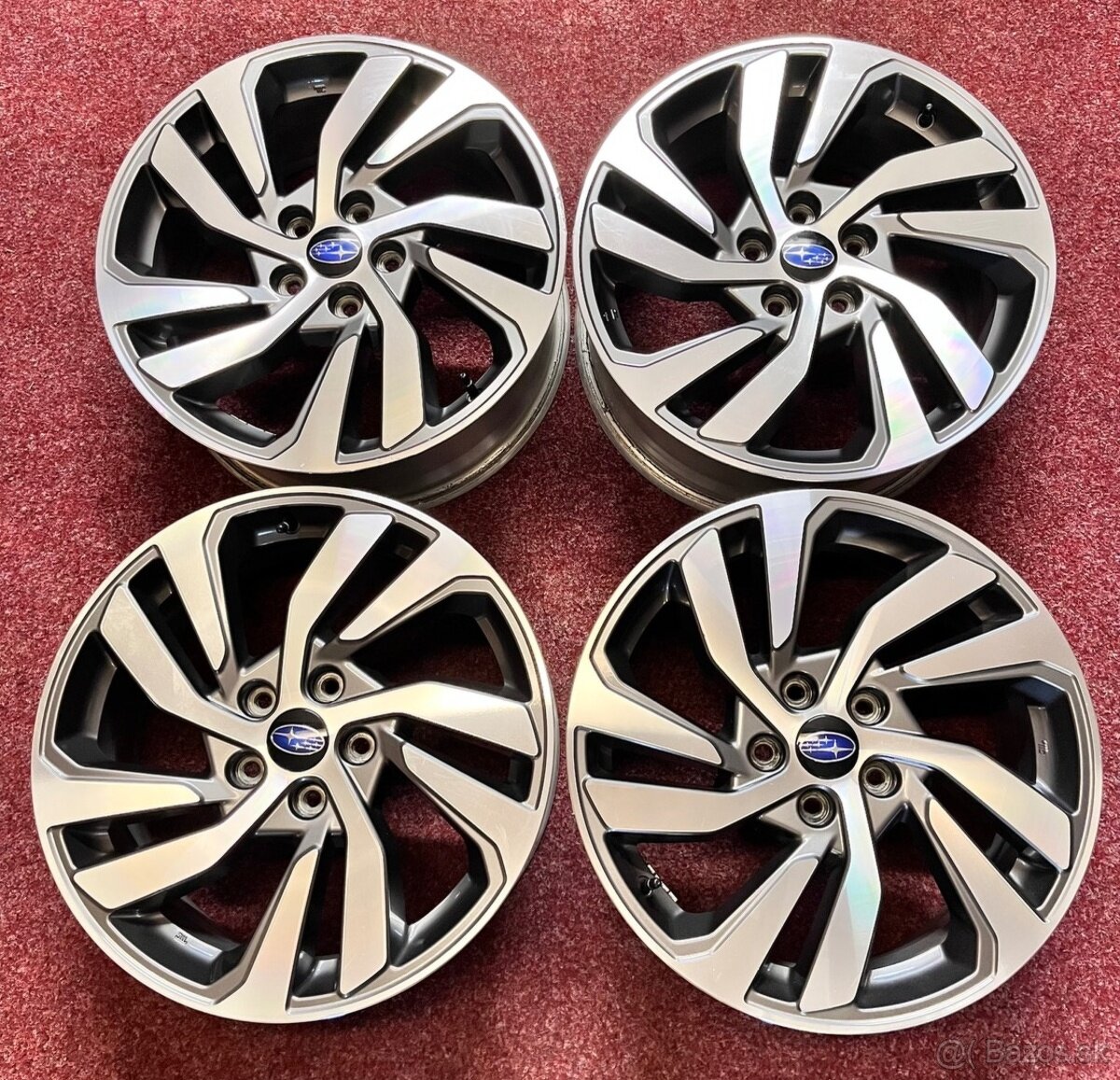 5x114,3 R18 Orig. alu Subaru Levorg + senzory tlaku