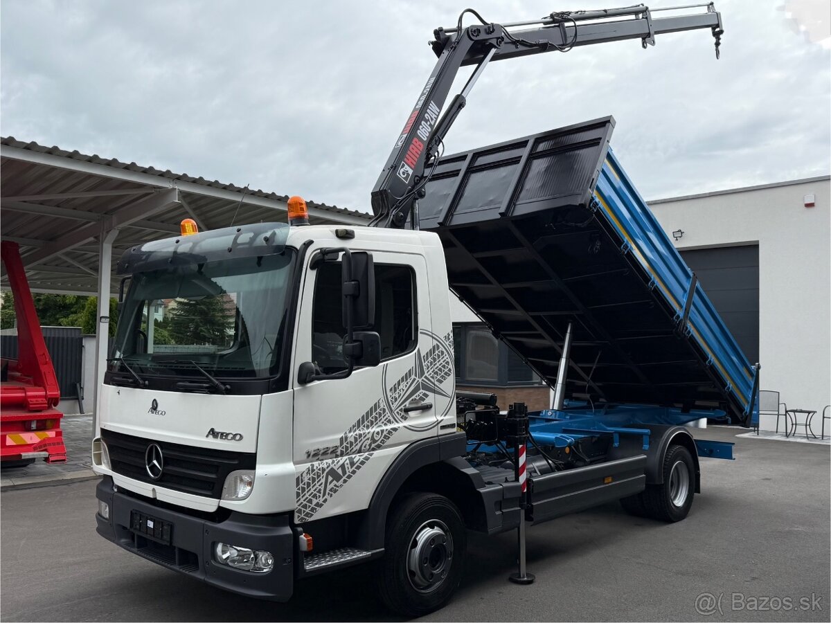 MERCEDES-BENZ ATEGO 1222 SKLÁPAČ TROJSTRANNÝ HYDRAULICKÁ RUK