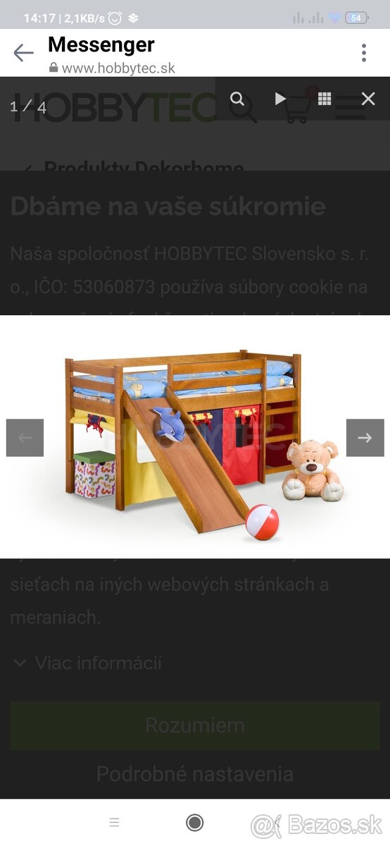 Detská posteľ