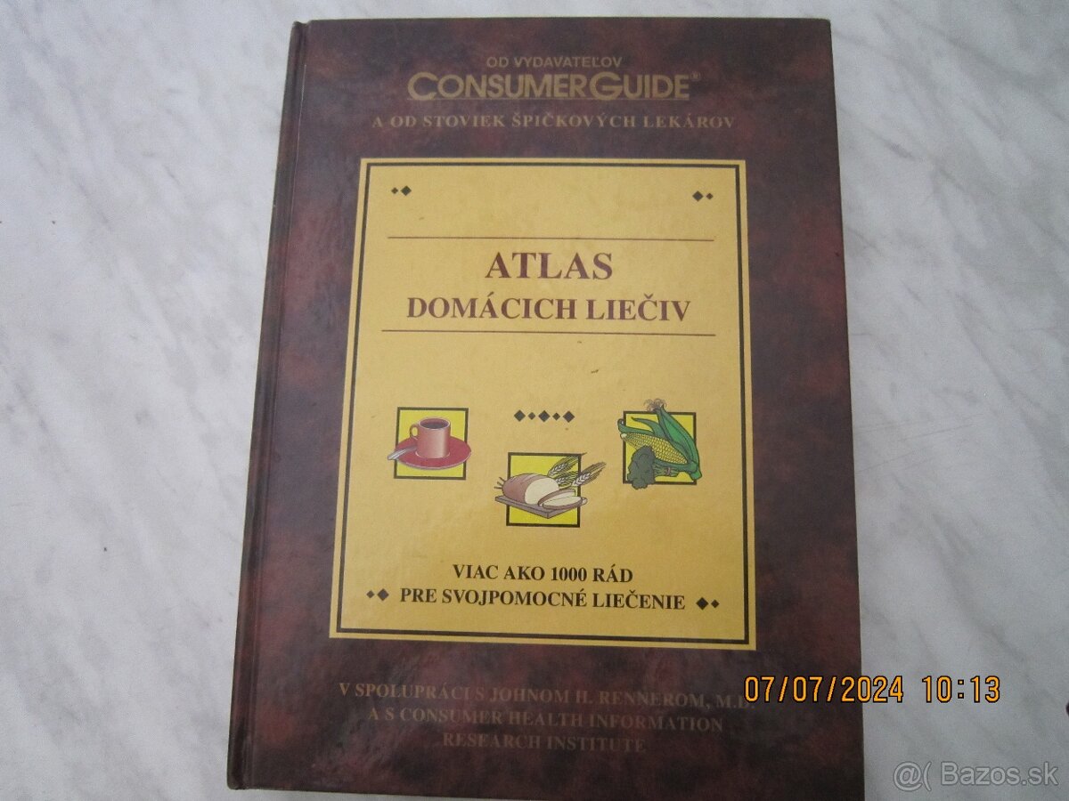 ATLAS DOMÁCICH LIEČIV kniha