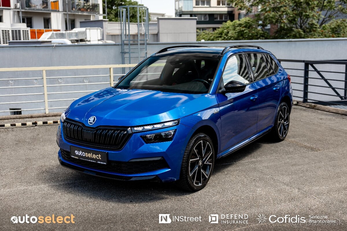 Škoda kamiq Monte carlo plná vybava