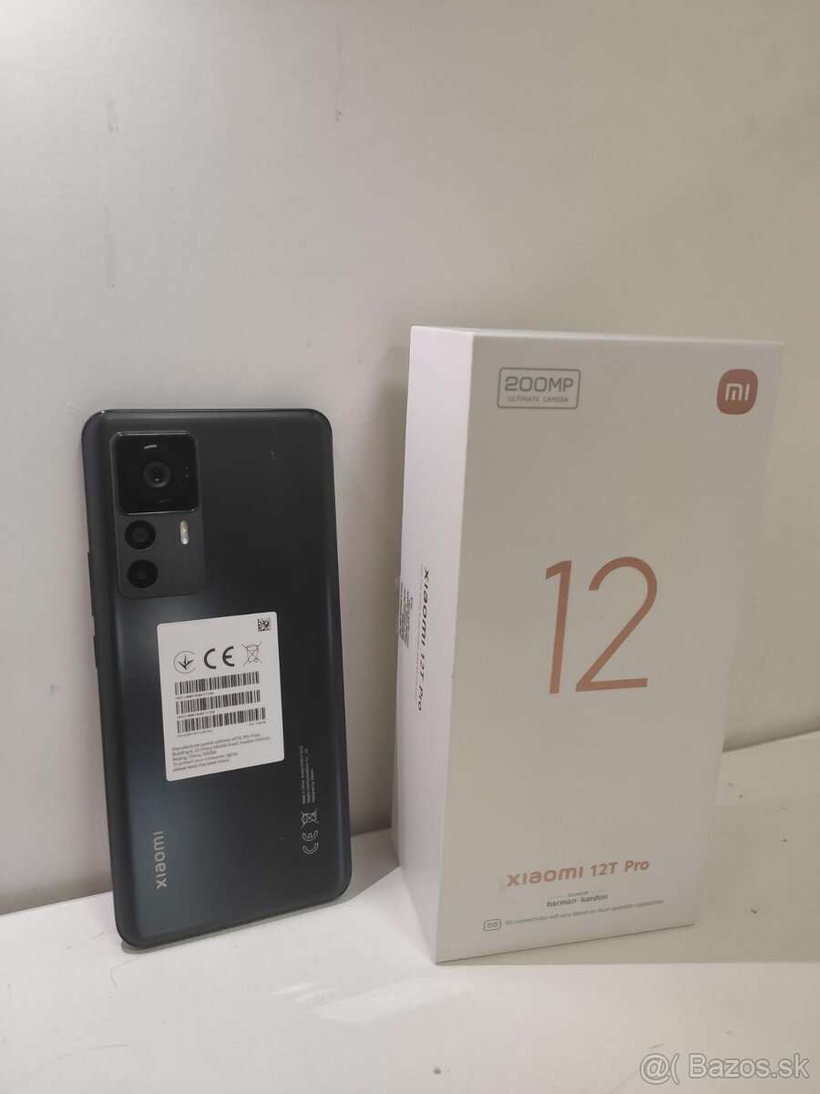 Xiaomi 12T Pro 5G 8GB / 256GB Black